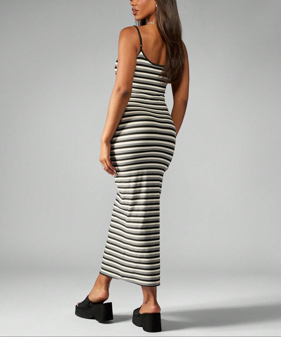 Rochie maxi Shein, mix culori
