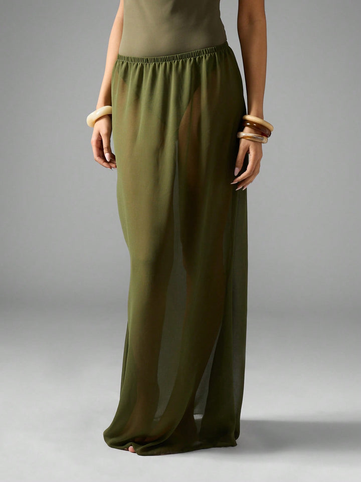 SHEIN strandidő, khaki