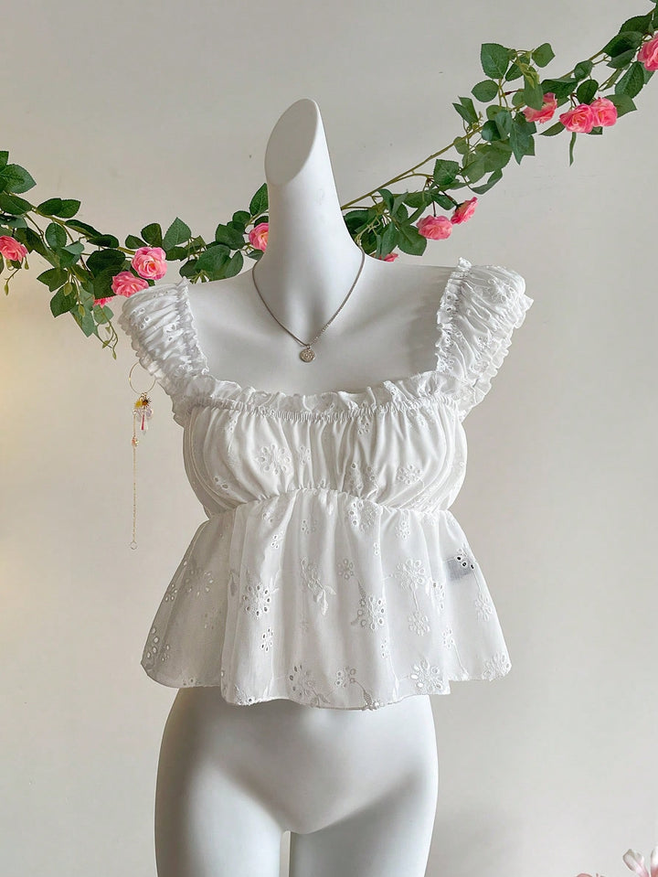 Top SHEIN, alb