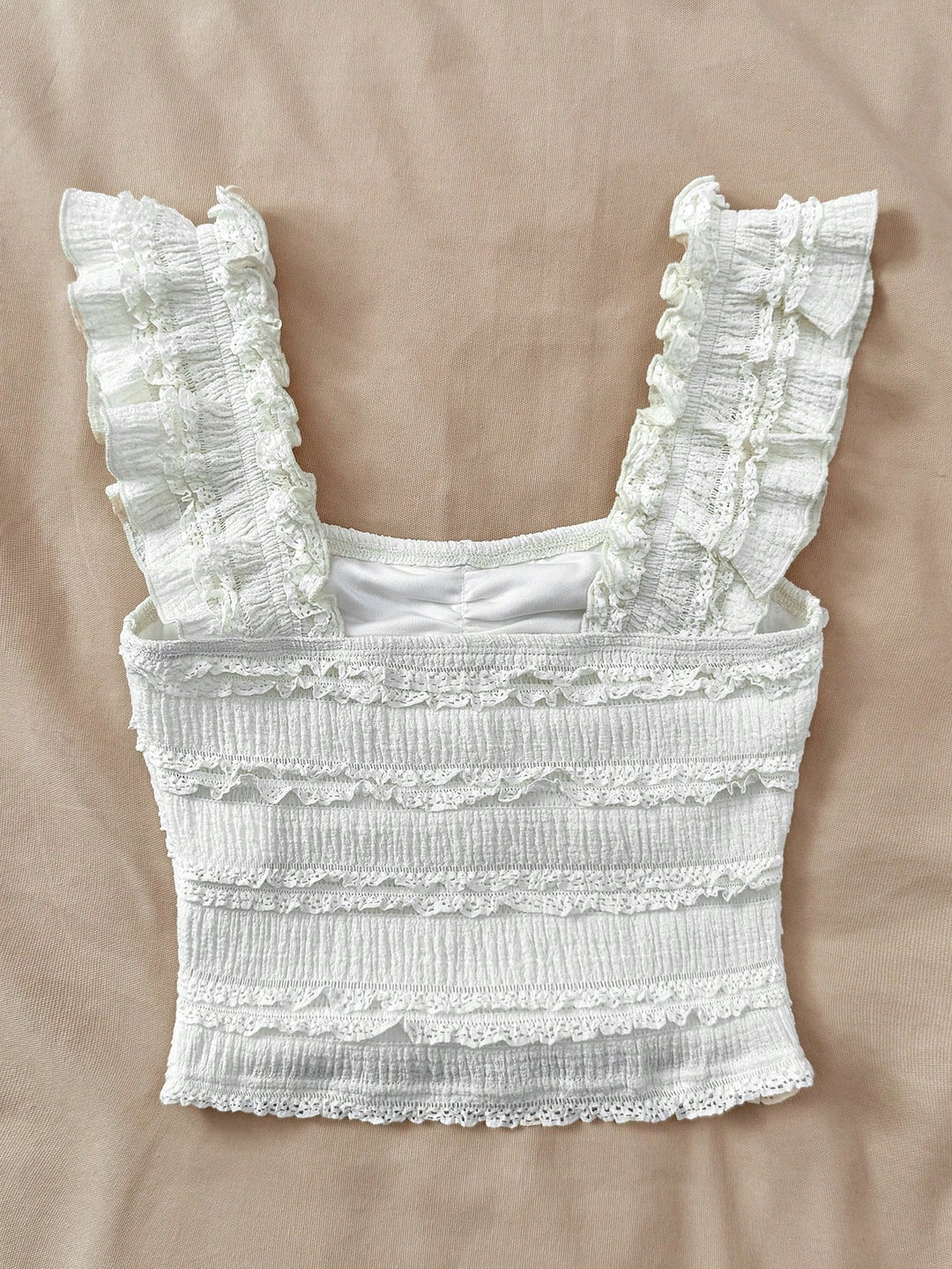 Top SHEIN, alb