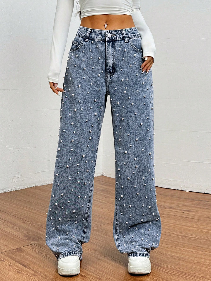 Jeans SHEIN, albastru
