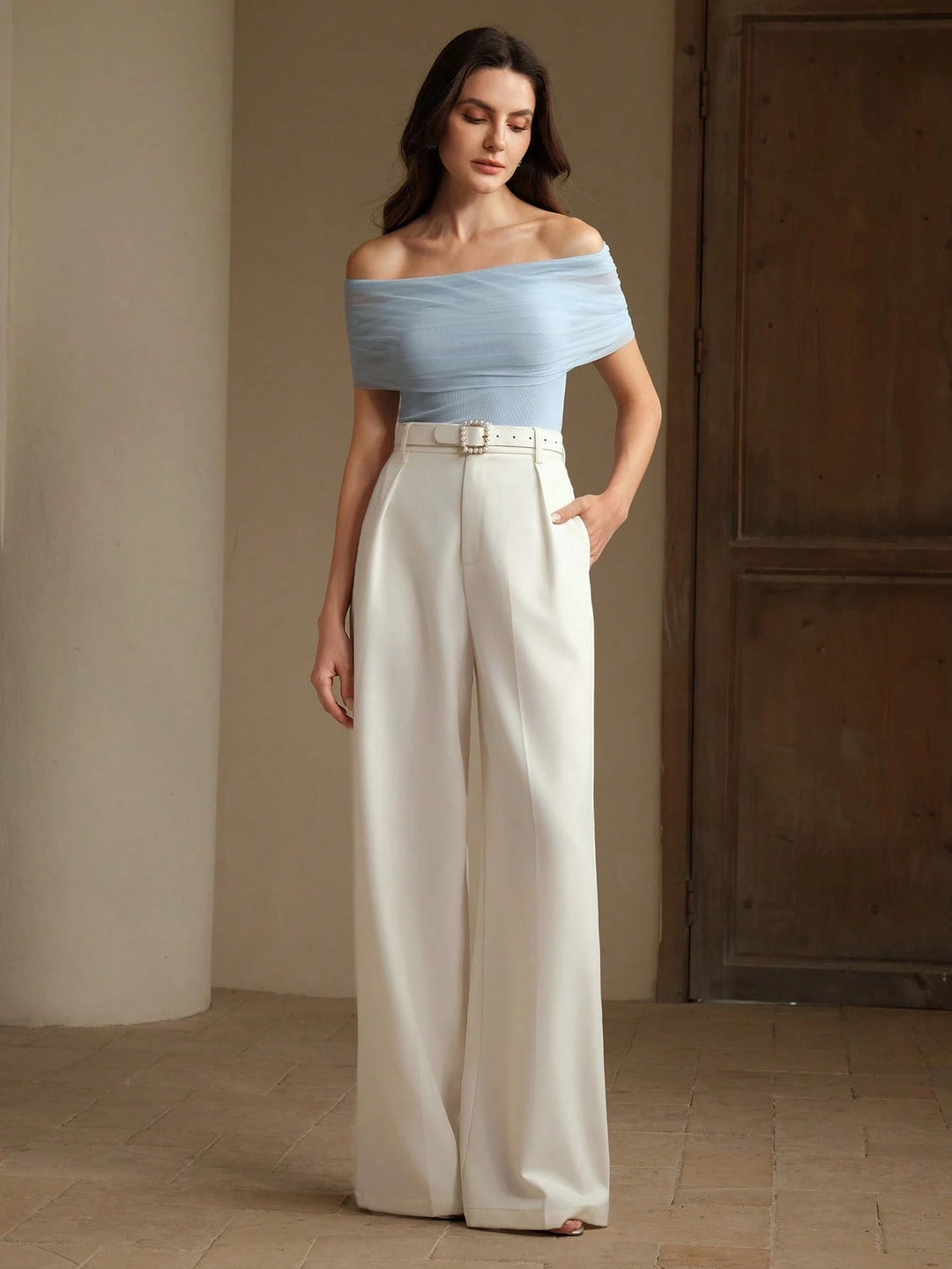 Top SHEIN, albastru