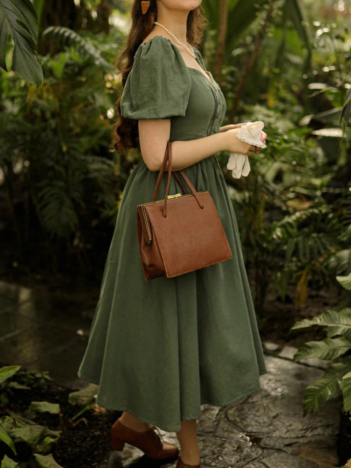 Rochie maxi SHEIN, kaki