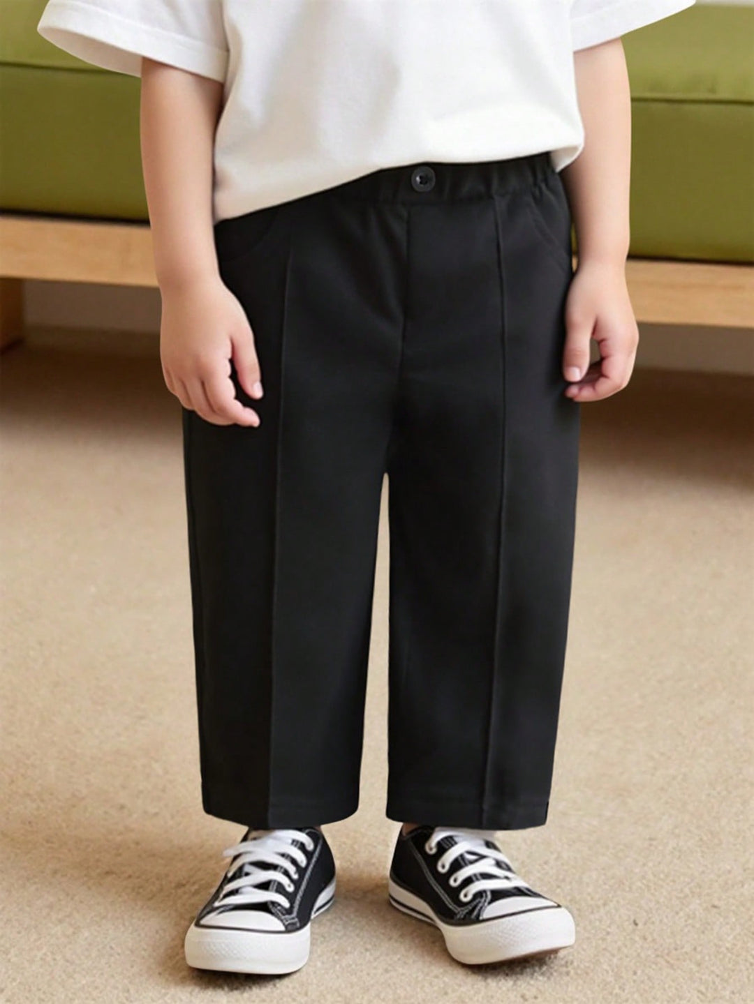 Pantalon SHEIN, negru