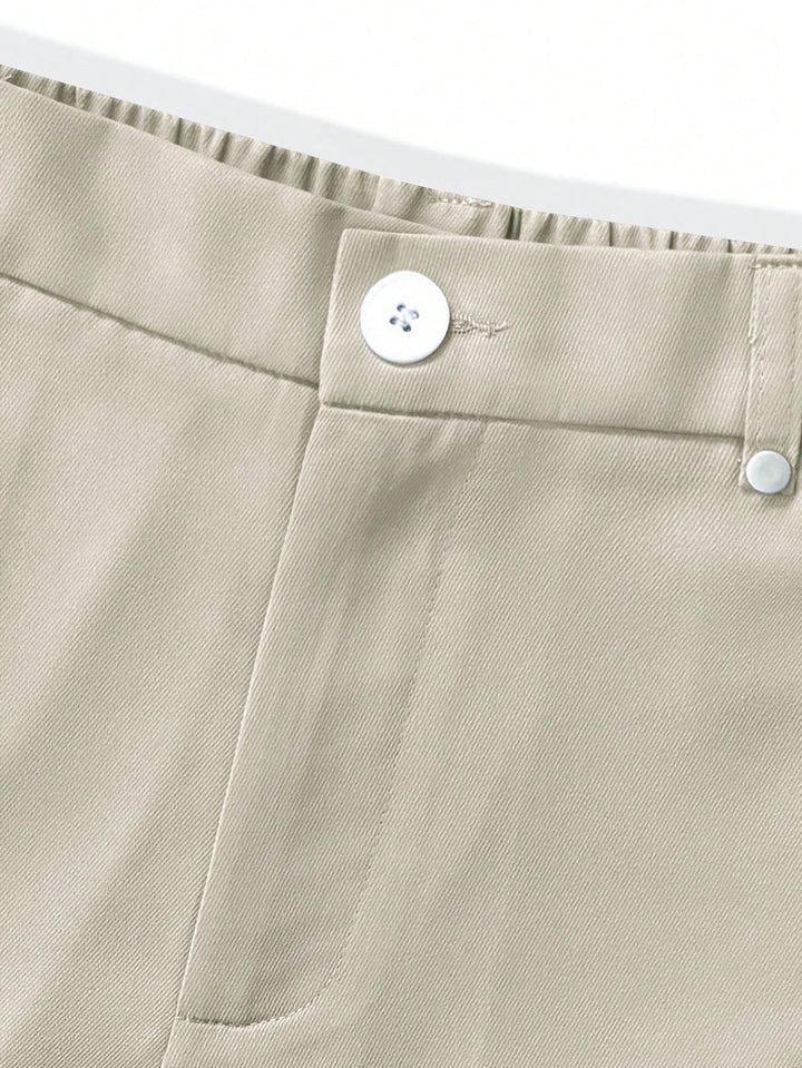 Pantaloni scurți SHEIN, bej