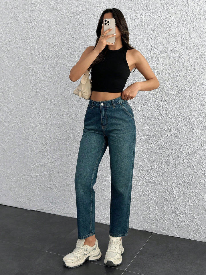 Jeans SHEIN, albastru