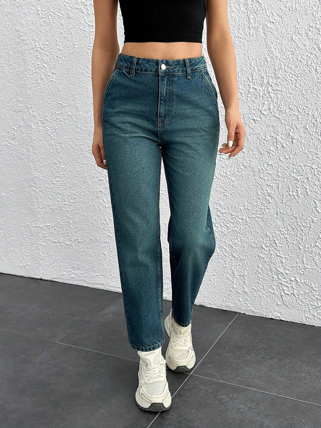 Jeans SHEIN, albastru