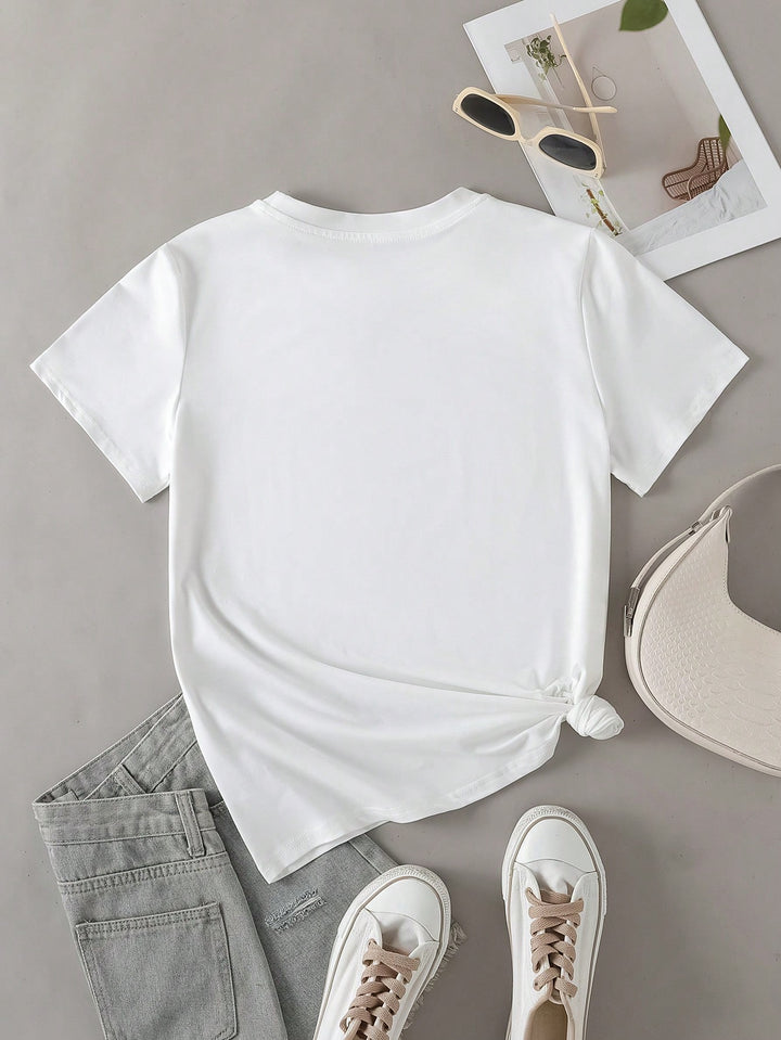 Tricou SHEIN, alb