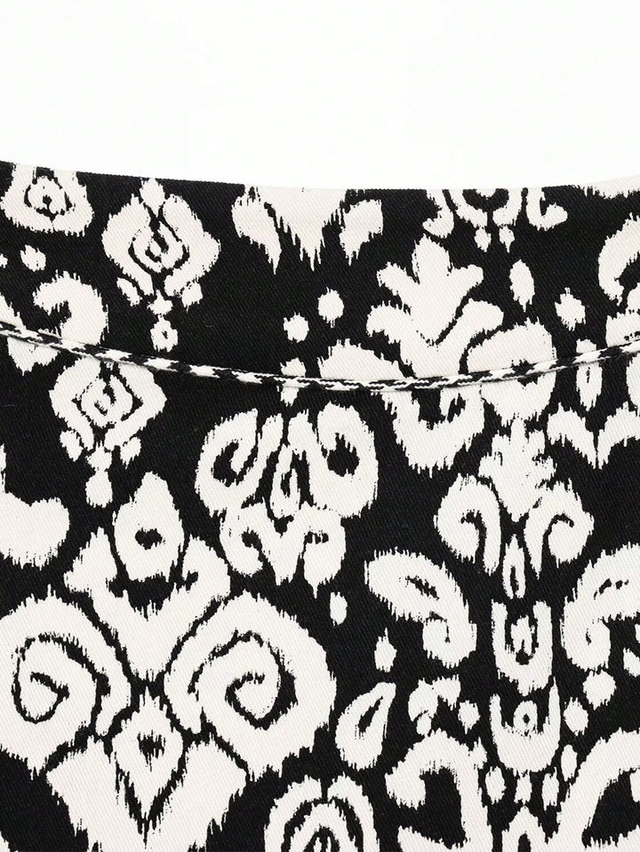 Pantaloni scurți SHEIN, negru