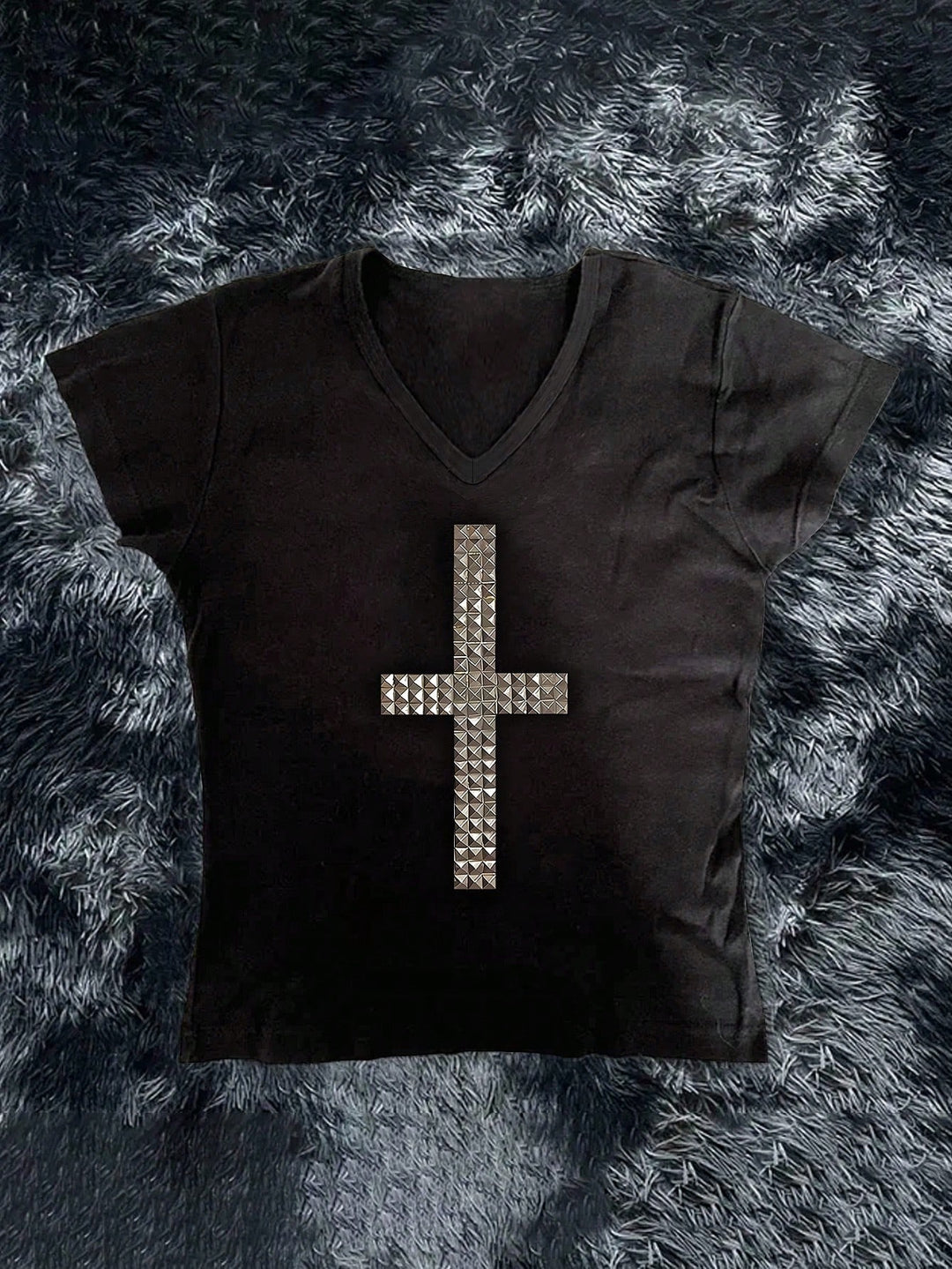 SHEIN fekete póló