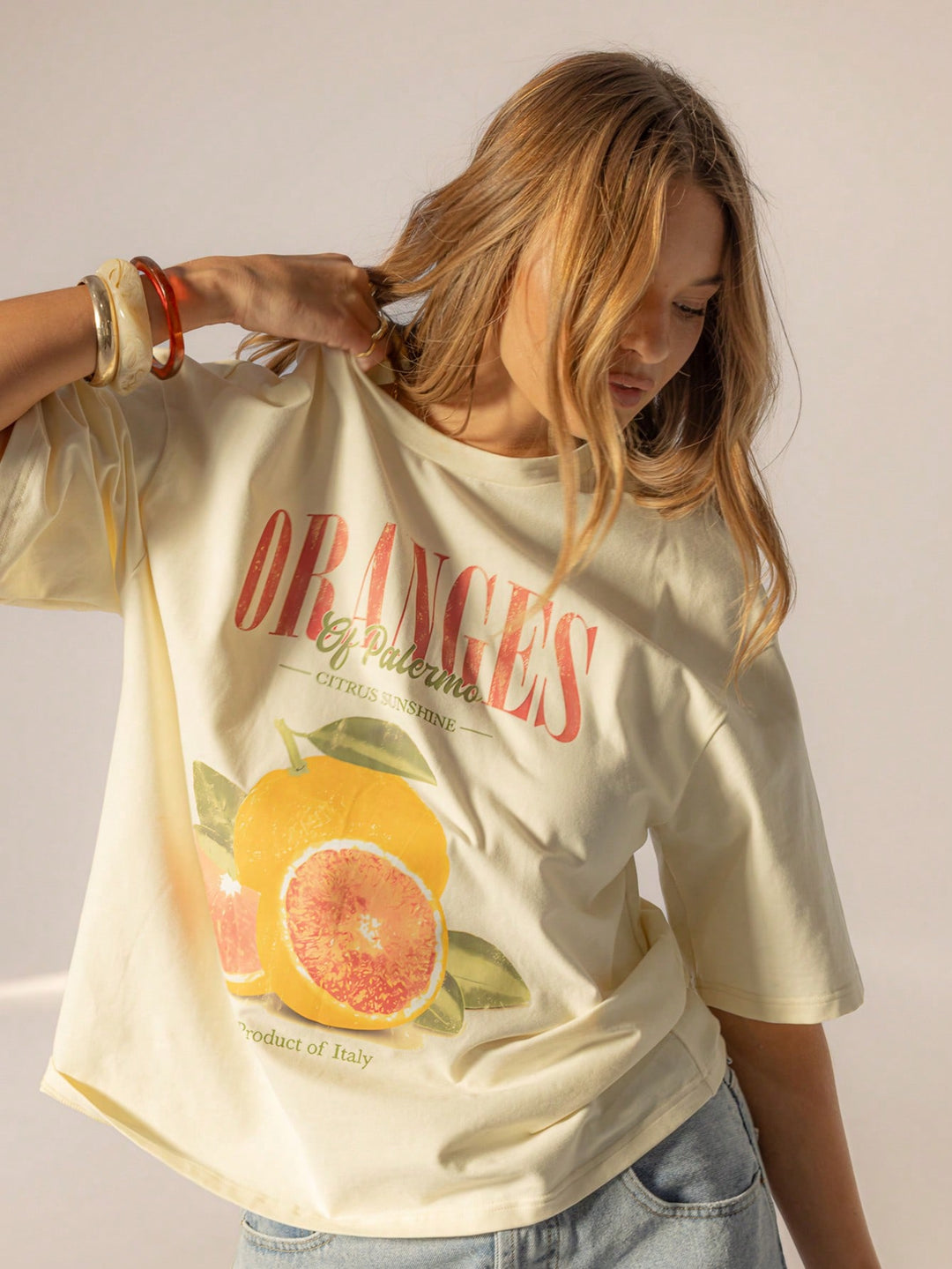 Tricou SHEIN, galben