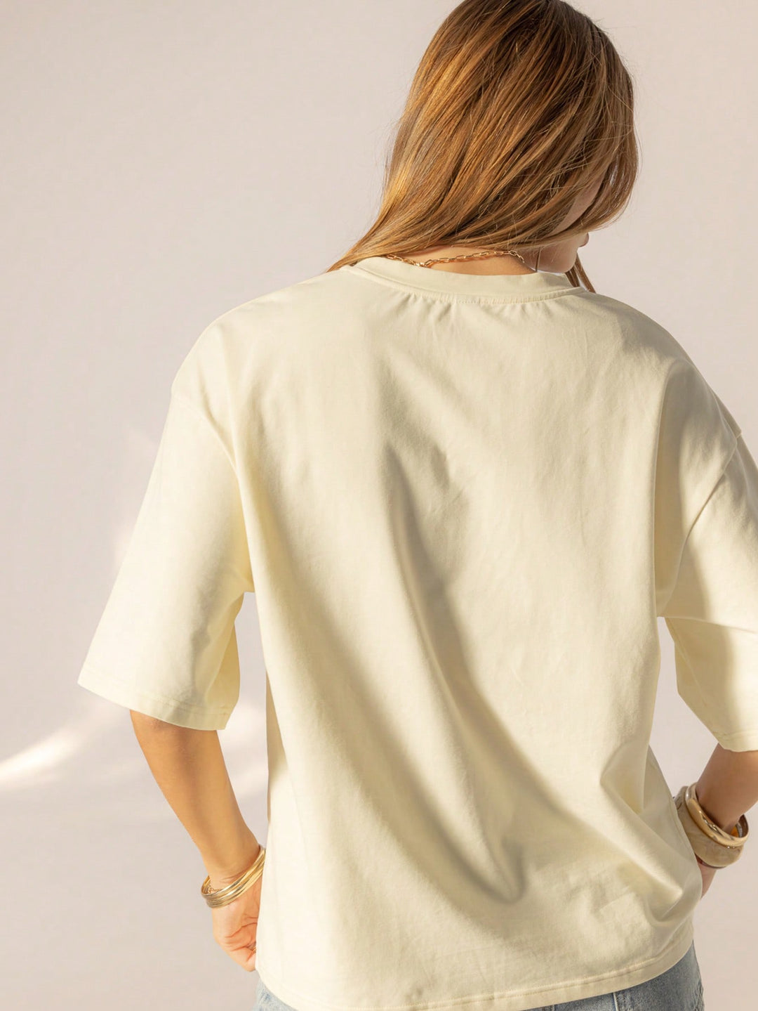 Tricou SHEIN, galben
