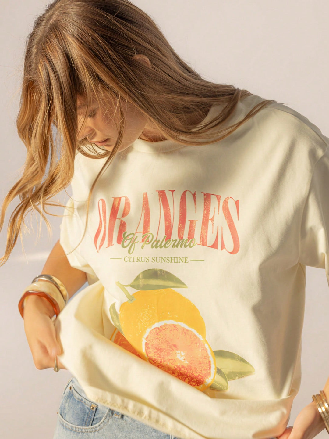 Tricou SHEIN, galben