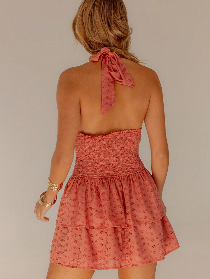 Rochie mini SHEIN, maro