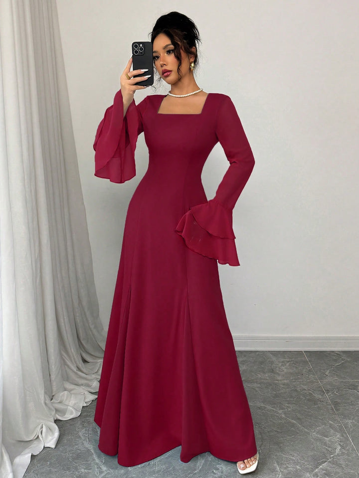 SHEIN Maxi ruha, piros