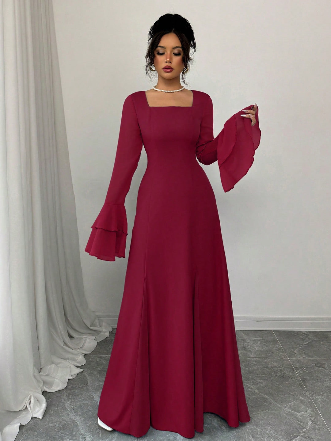SHEIN Maxi ruha, piros