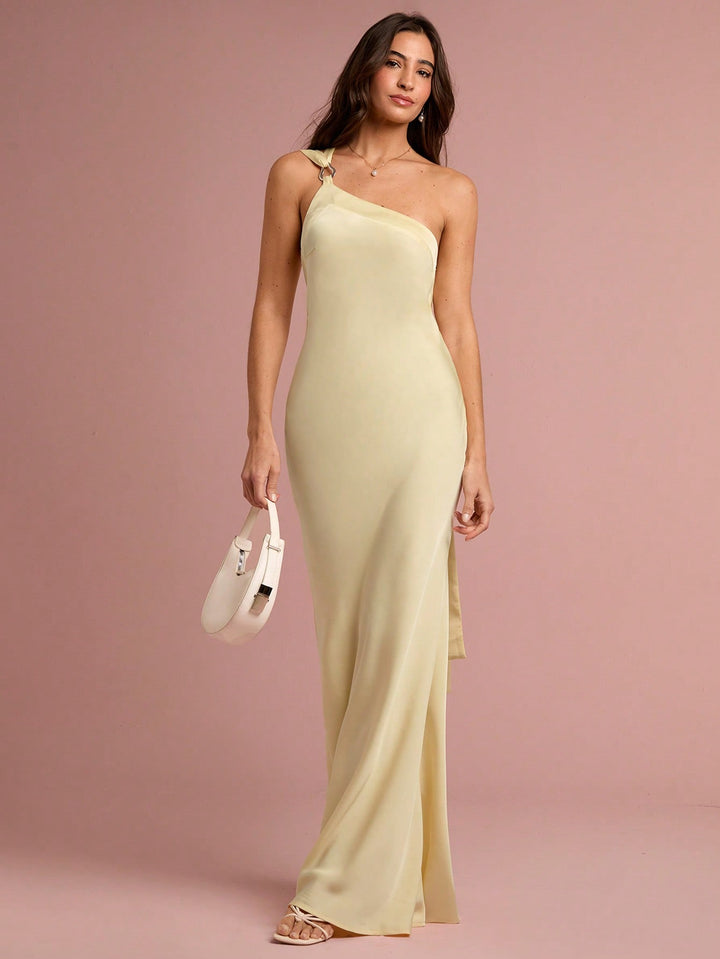 Rochie maxi SHEIN, galben