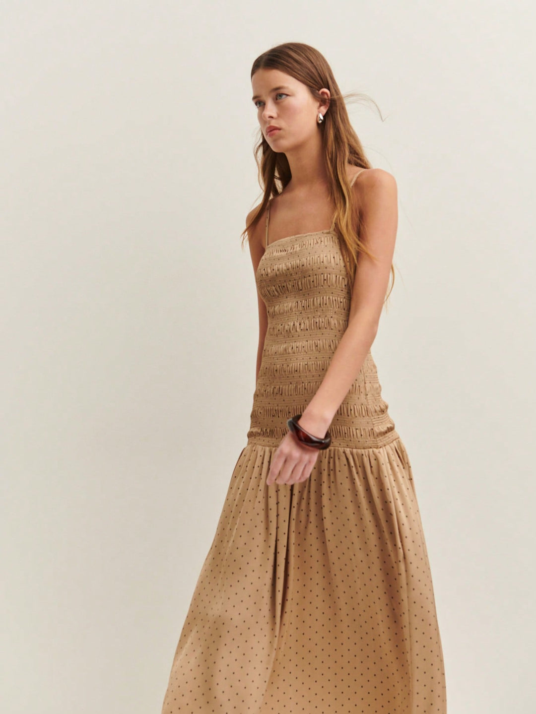 Rochie maxi SHEIN, maro