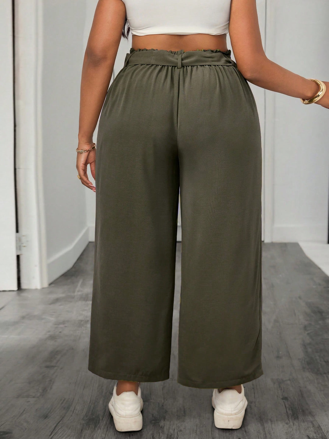 Pantaloni SHEIN, kaki