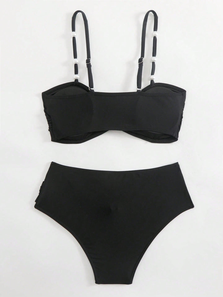 Set bikini SHEIN, negru