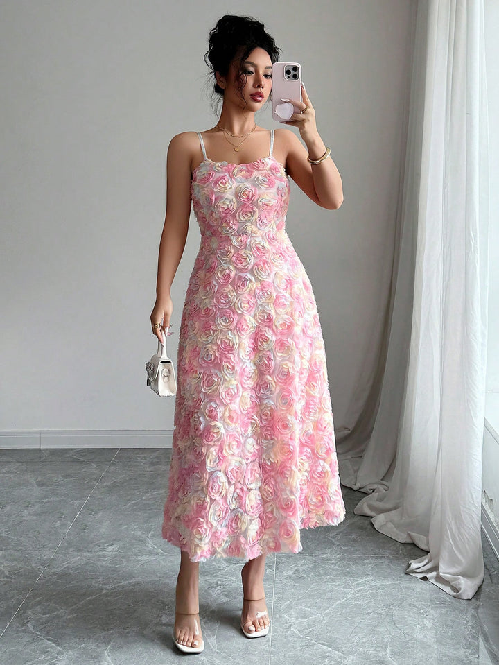 Rochie maxi SHEIN, mix culori