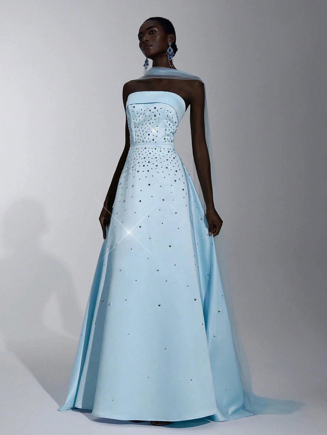 Rochie de ocazie SHEIN, albastru