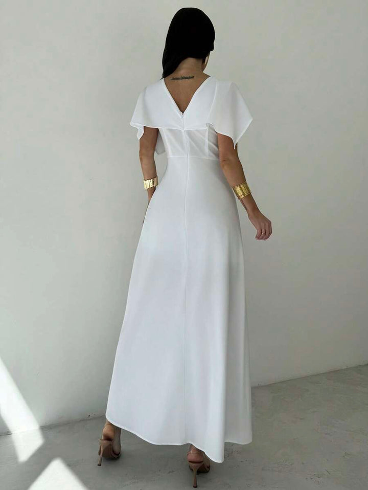 Rochie maxi SHEIN, alb
