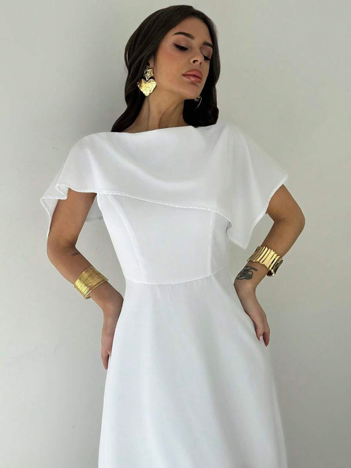 Rochie maxi SHEIN, alb