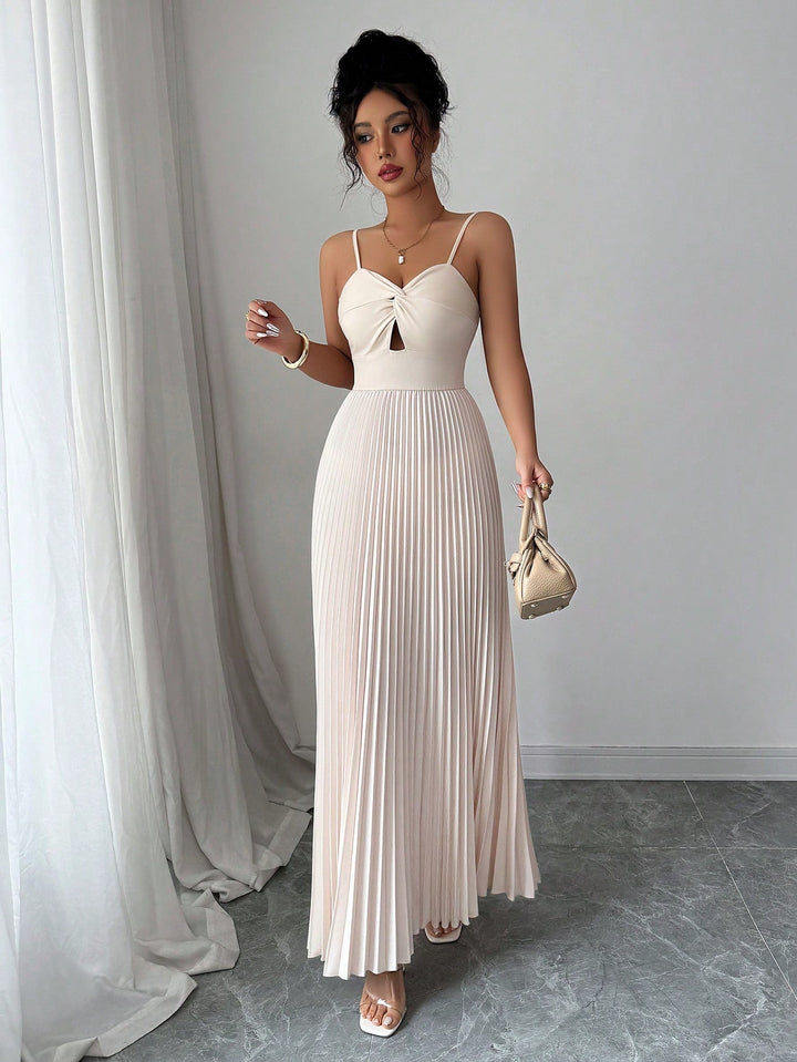 Rochie maxi SHEIN, bej
