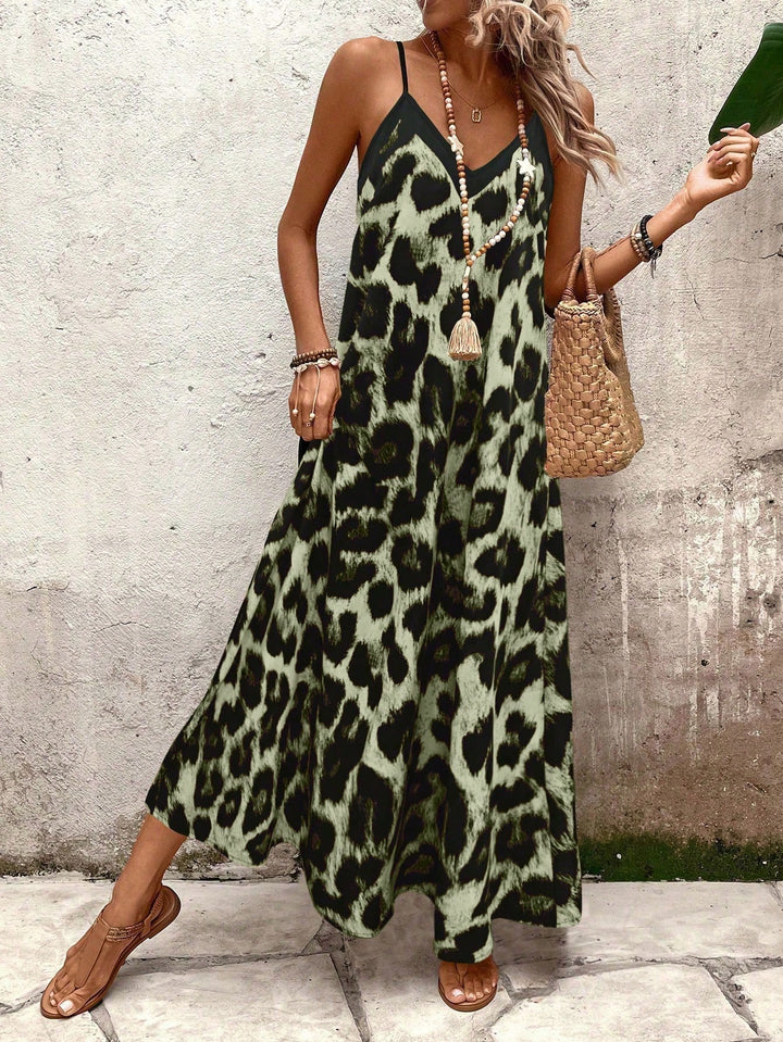 Rochie maxi SHEIN, mix culori