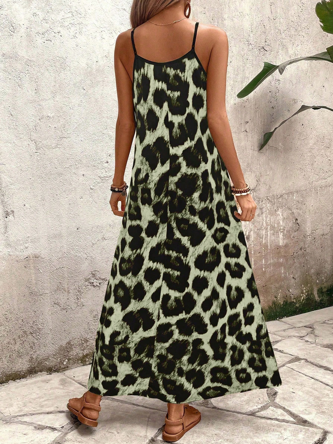 Rochie maxi SHEIN, mix culori