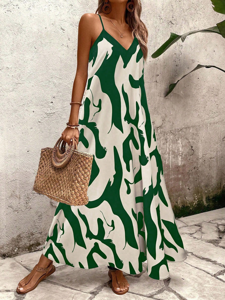 Rochie maxi SHEIN, mix culori