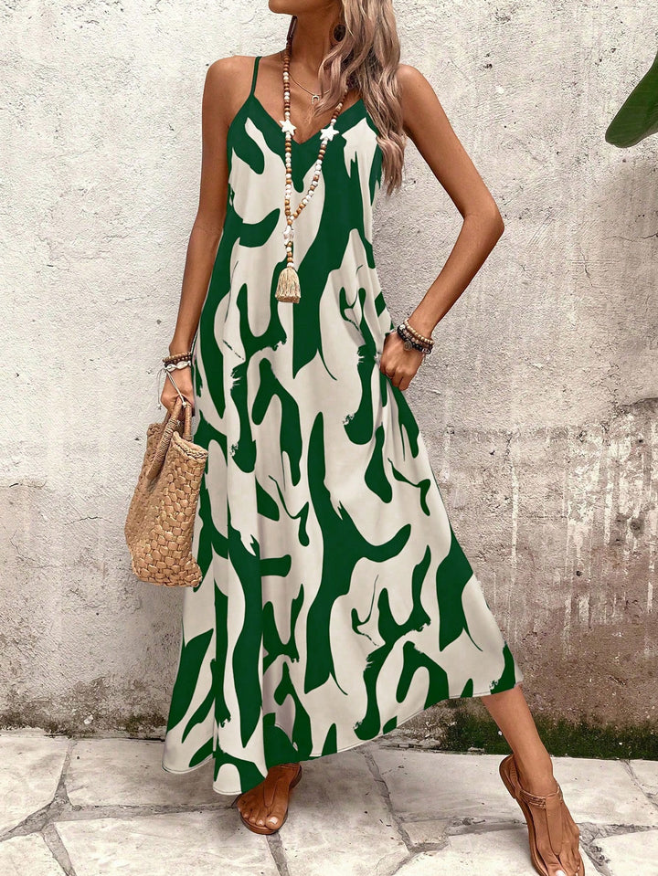 Rochie maxi SHEIN, mix culori
