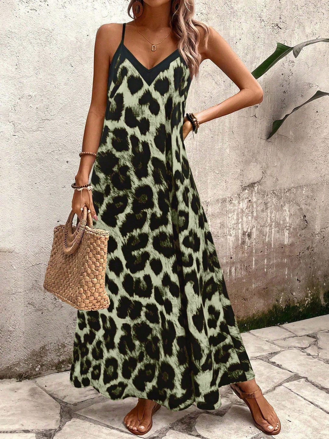 Rochie maxi SHEIN, mix culori