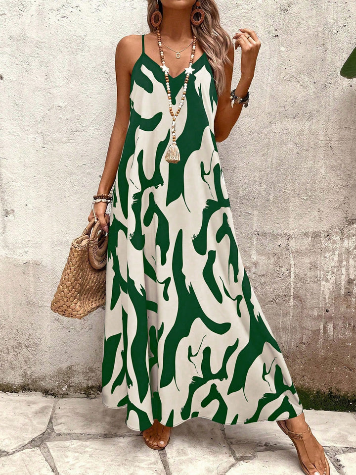 Rochie maxi SHEIN, mix culori