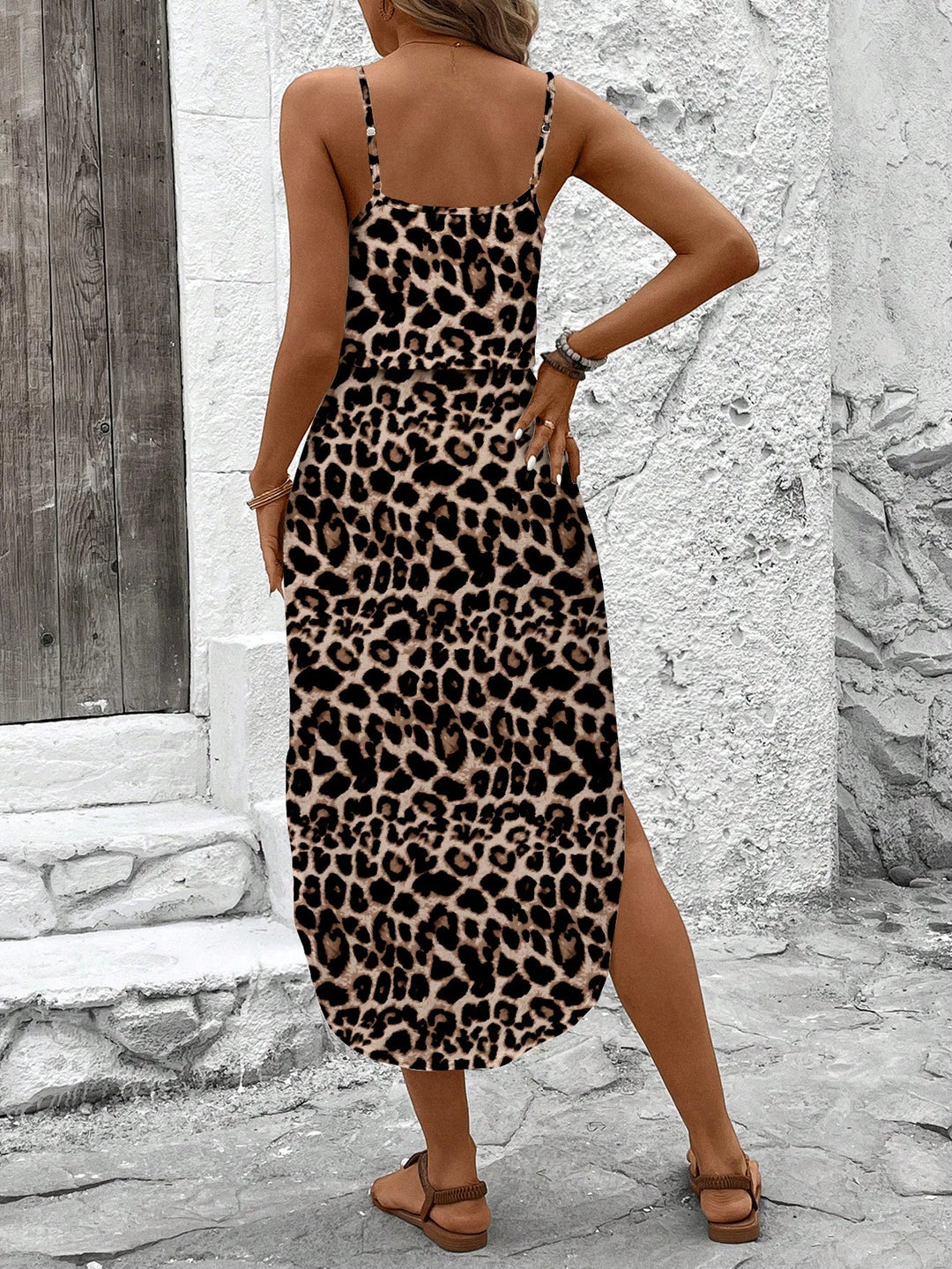 Rochie maxi Shein, mix culori