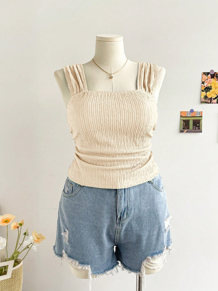 Top SHEIN, crem