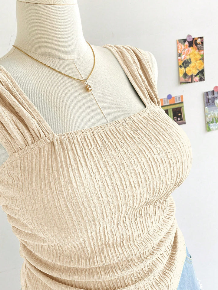 Top SHEIN, crem