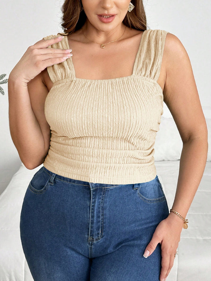 Top SHEIN, crem