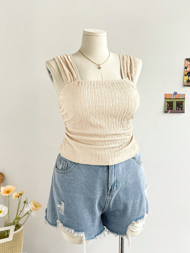 Top SHEIN, crem