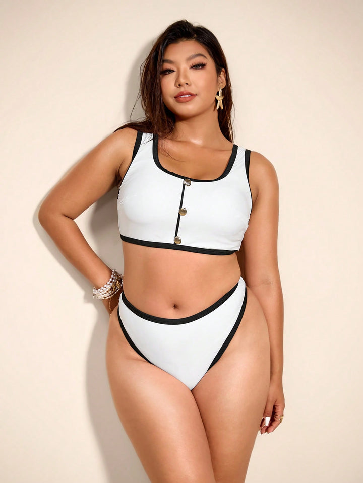 Set bikini de baie SHEIN, mix culori