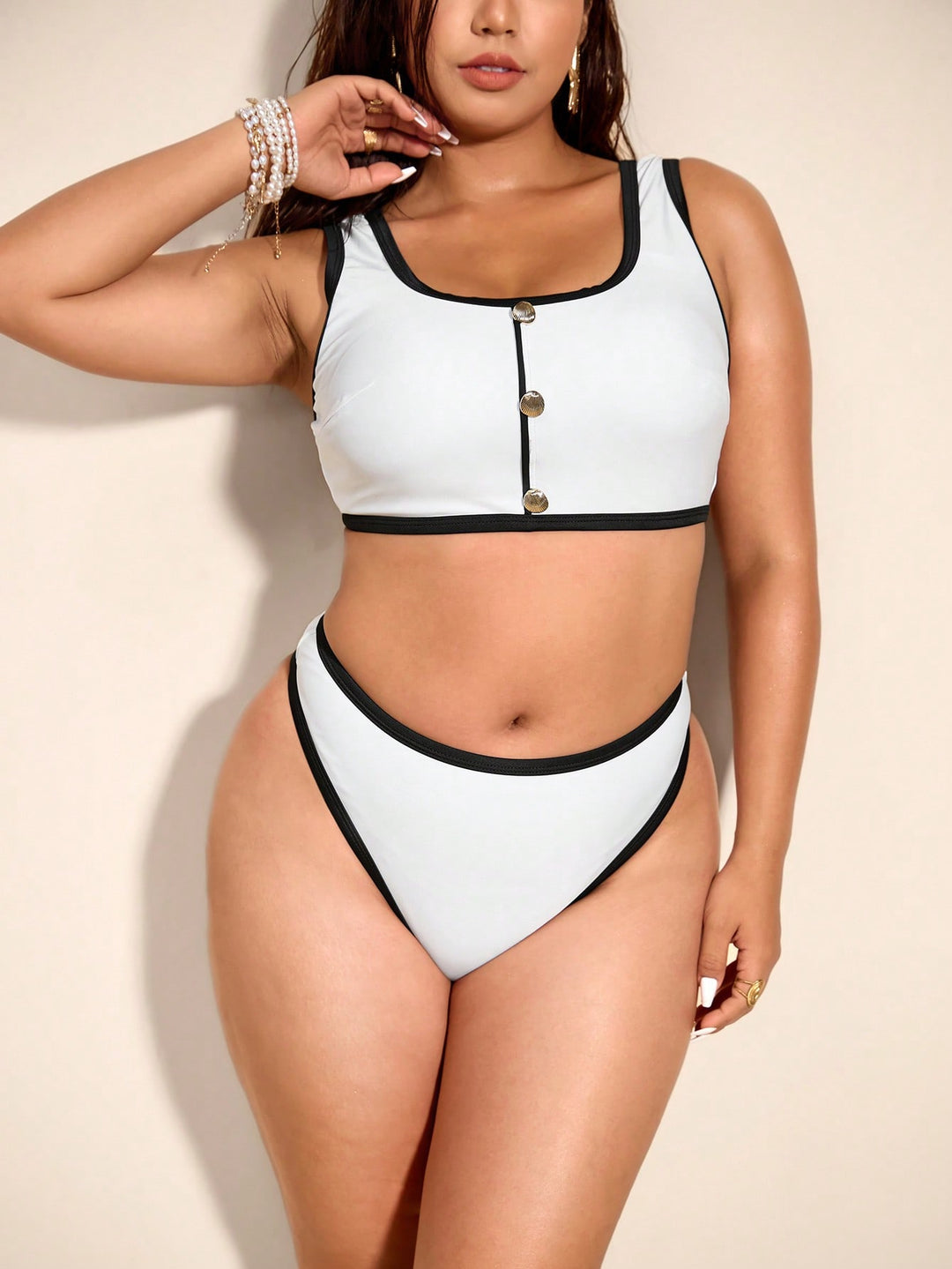 Set bikini de baie SHEIN, mix culori
