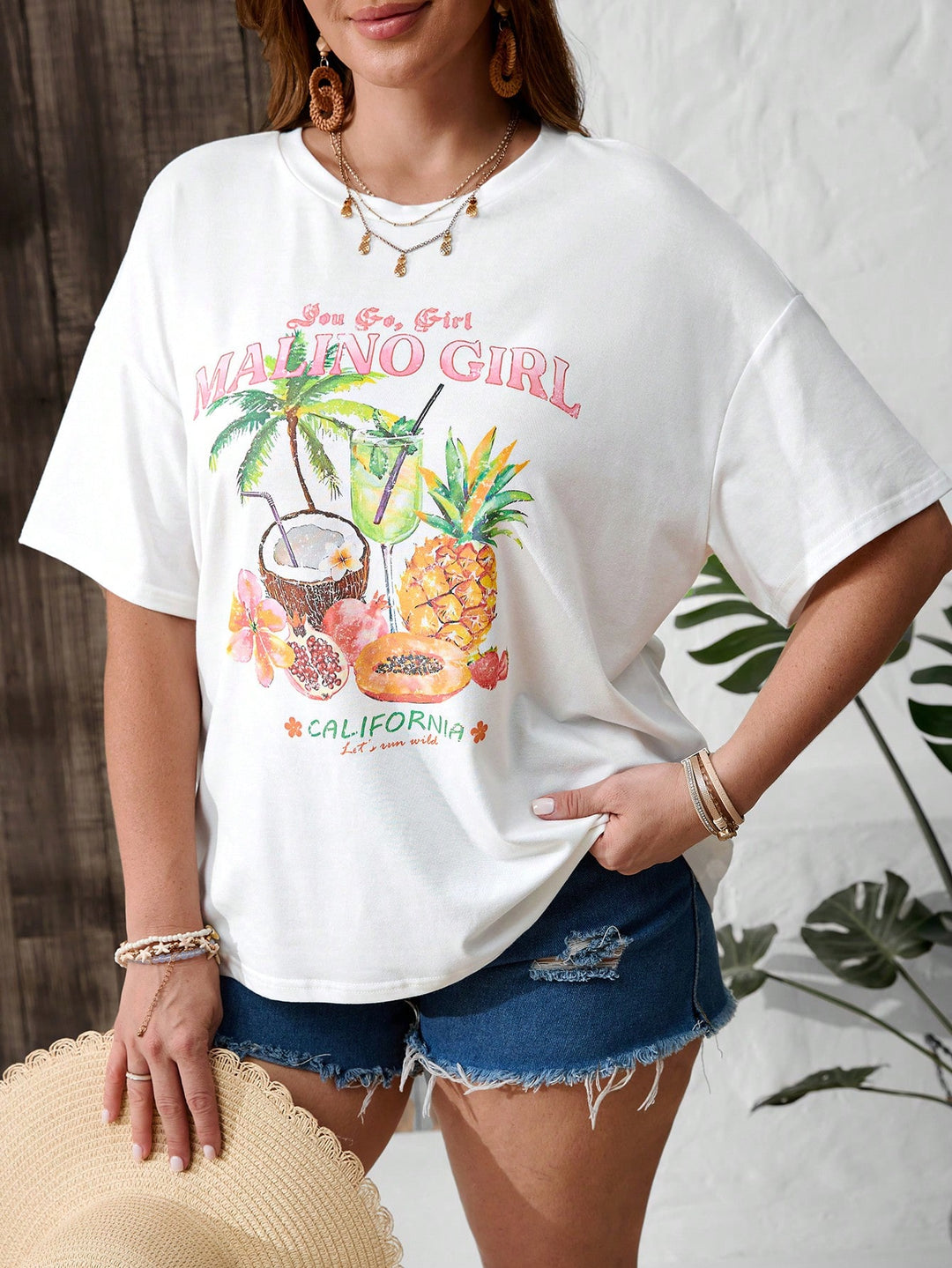 Tricou SHEIN, alb