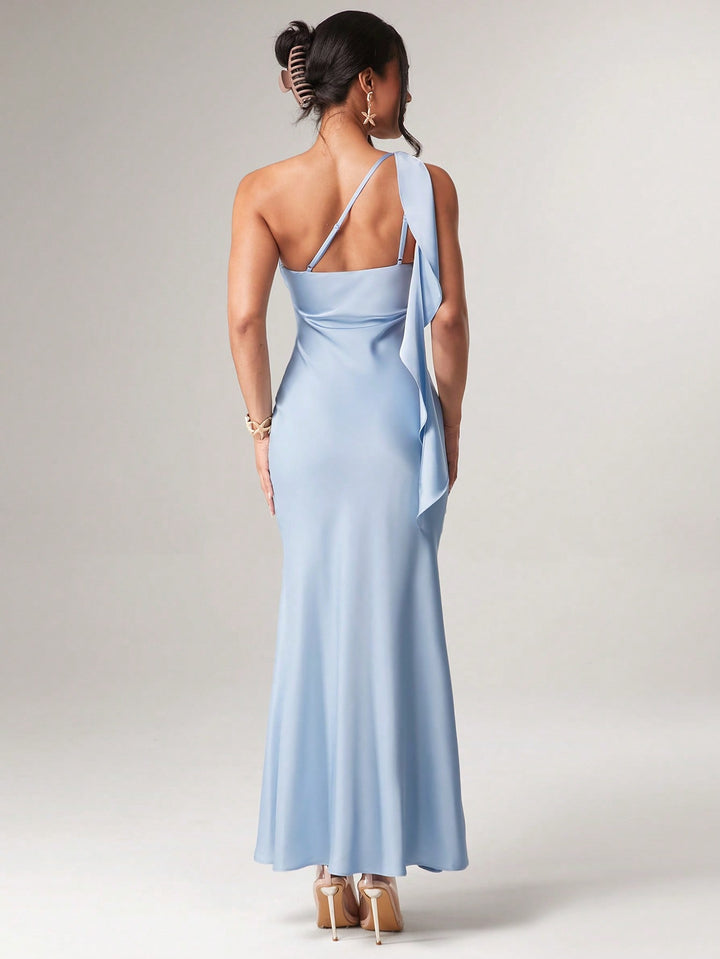 SHEIN maxi ruha, kék
