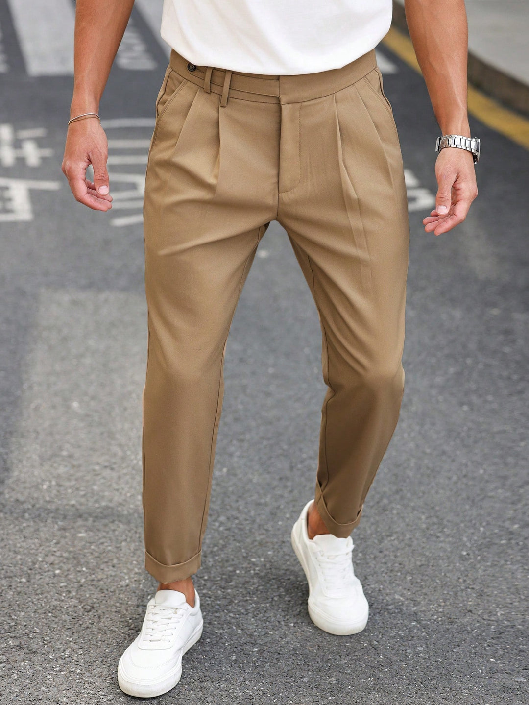 Pantaloni SHEIN, bej