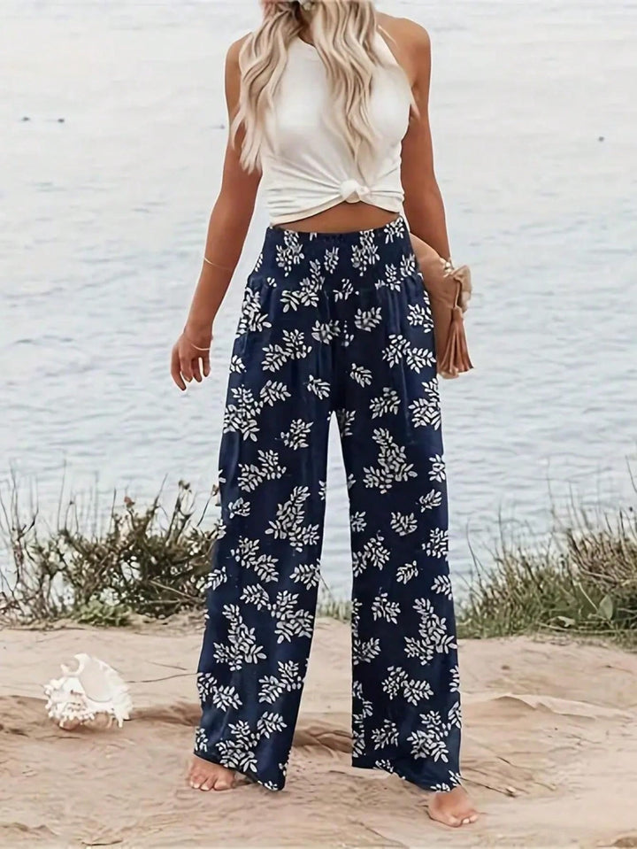 Pantaloni SHEIN, albastru