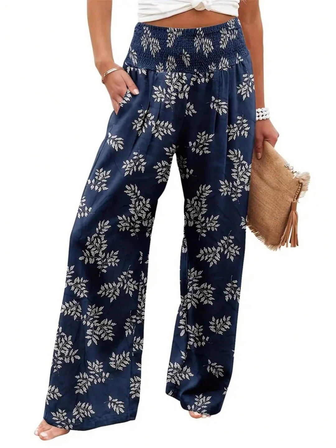 Pantaloni SHEIN, albastru