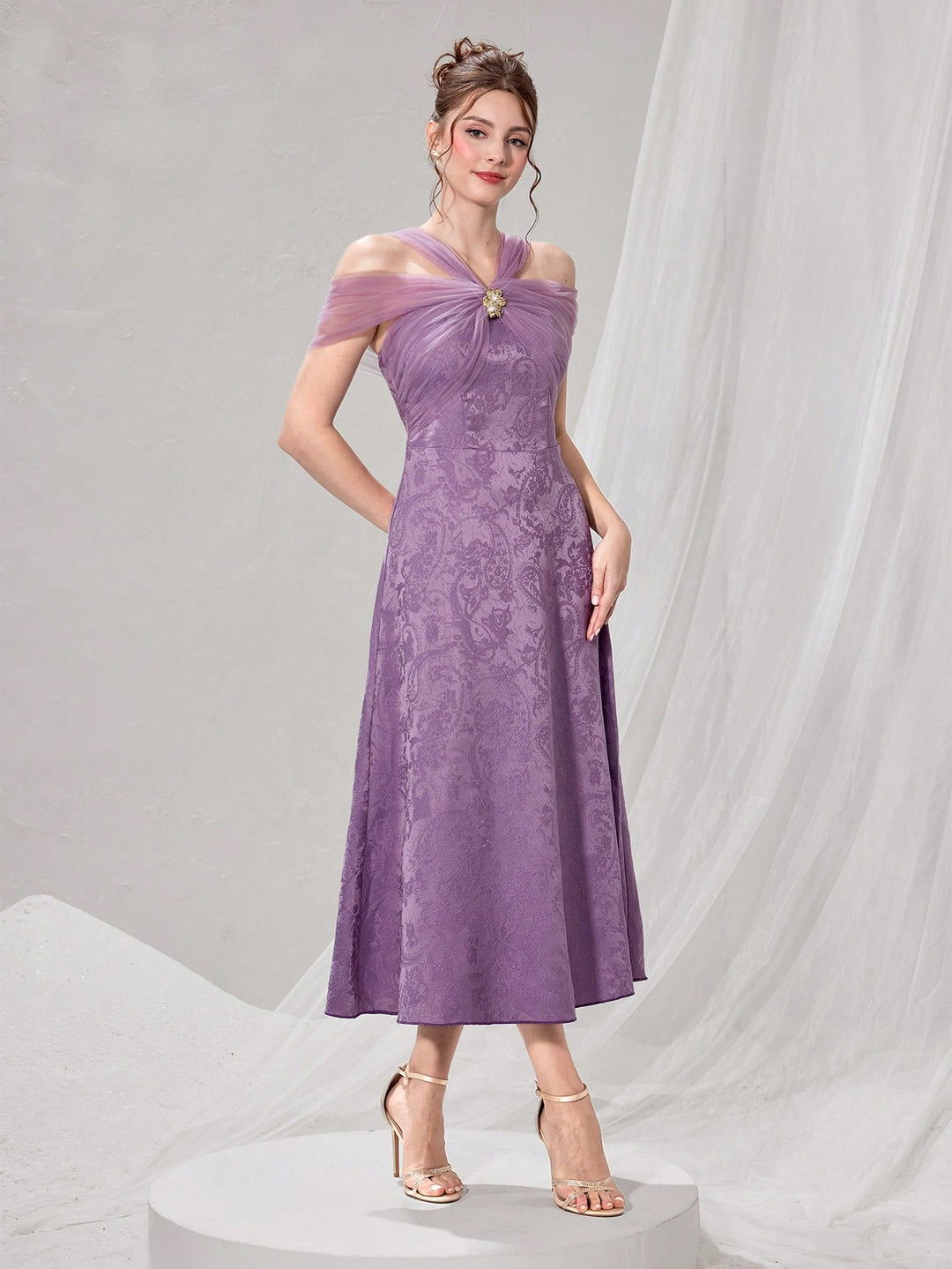 Rochie maxi SHEIN, mov