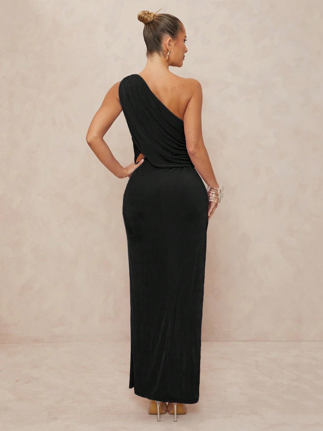Rochie maxi SHEIN, negru