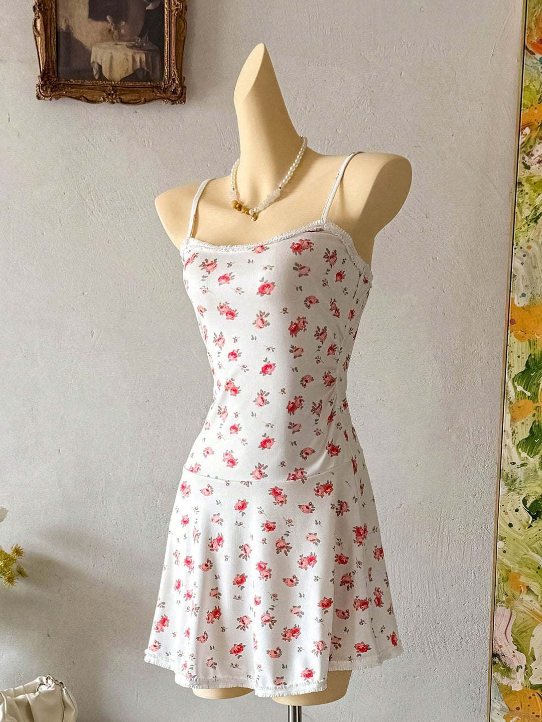 Rochie scurtă SHEIN, alb